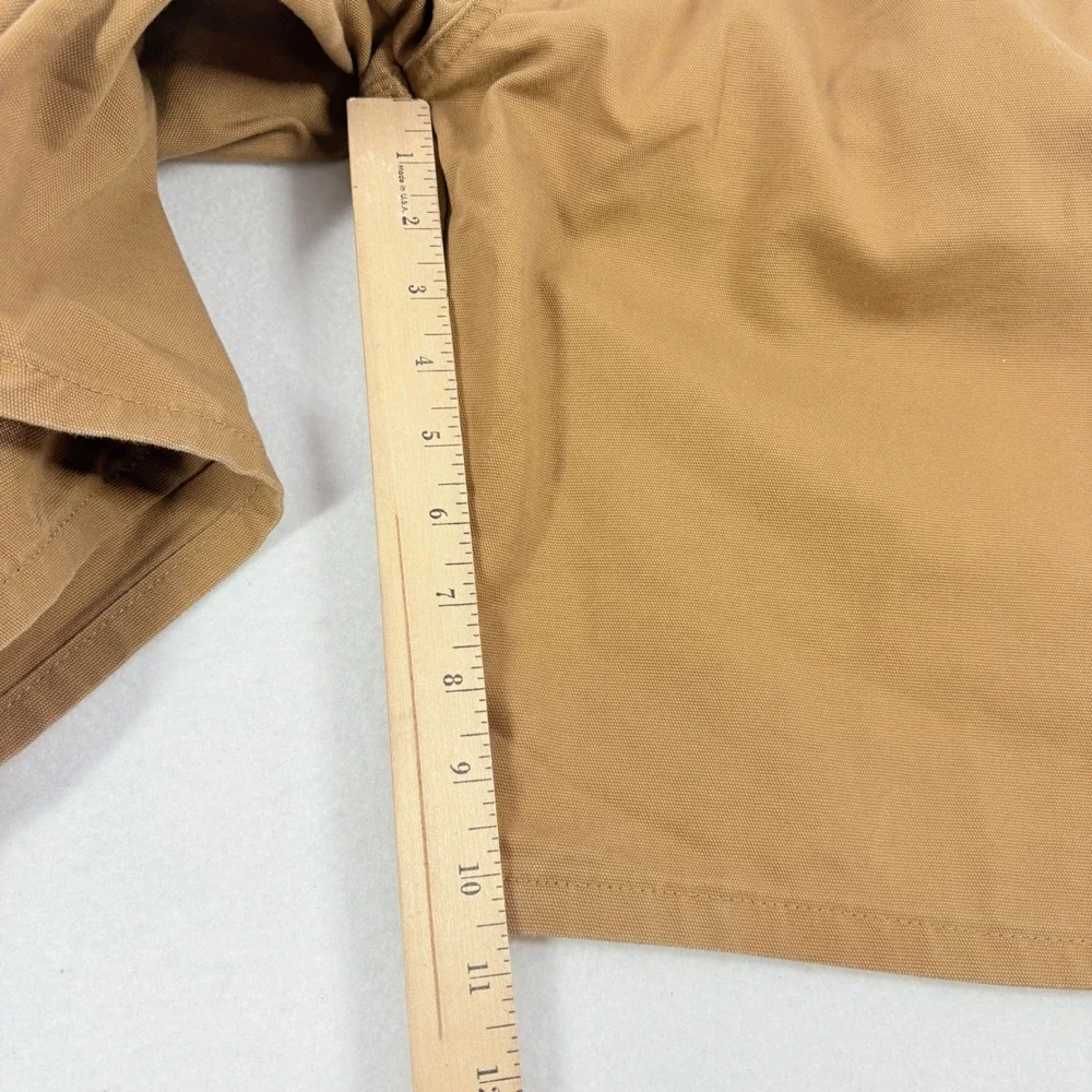 Dickies Flex Mens‎ Carpenter Shorts Brown Duck Canvas Utility Workwear 40x11 XL